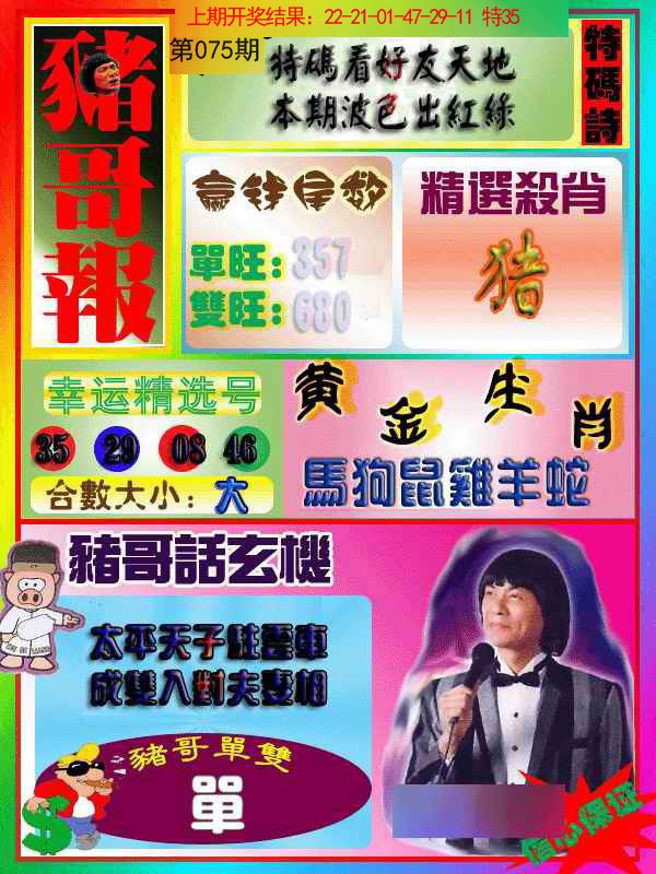 075期猪哥报[图]