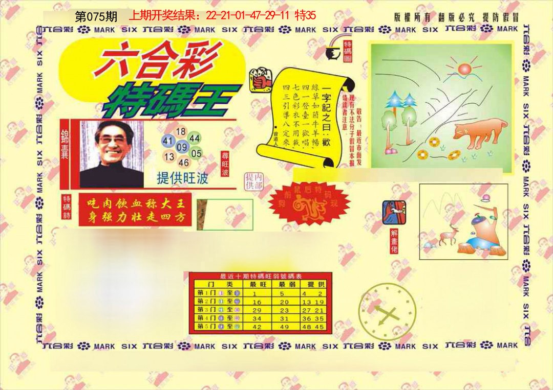 075期特码王[图]