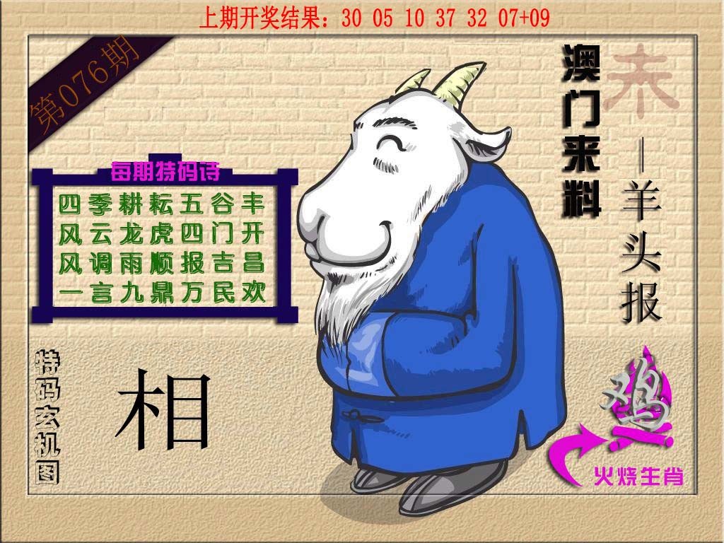076期(来料)羊报[图]