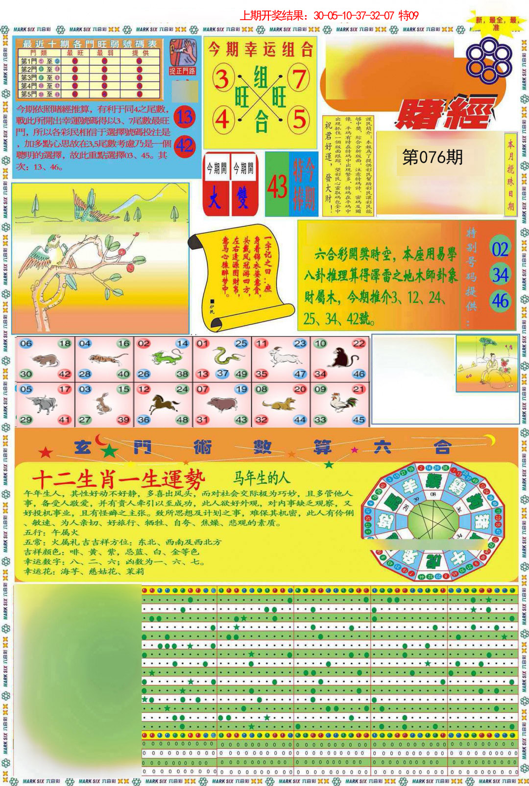 076期九龍赌经A(推荐)[图]