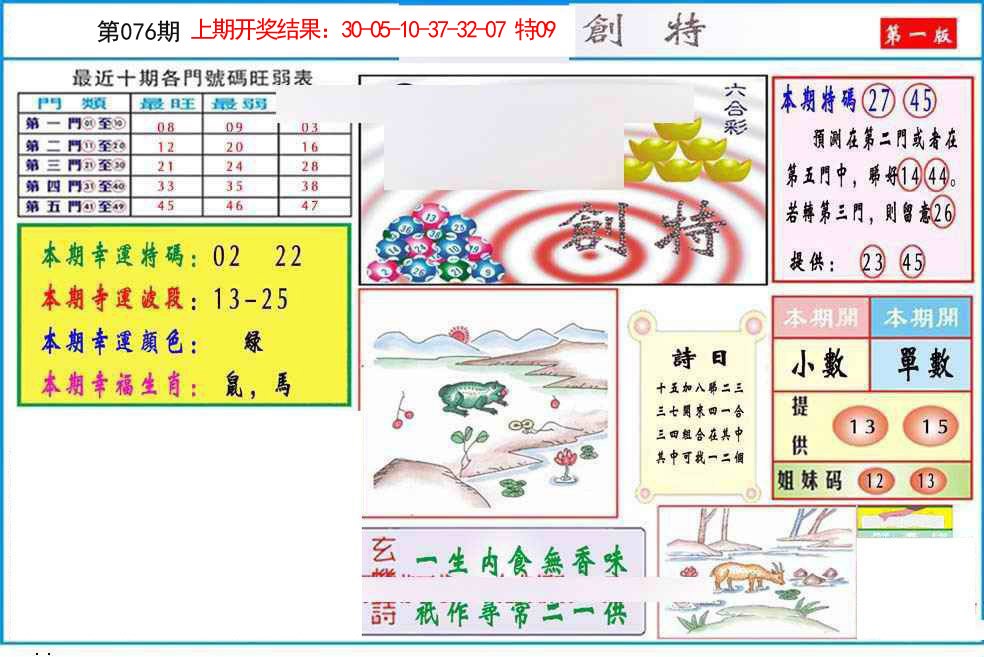 076期九龍创特A(推荐)[图]