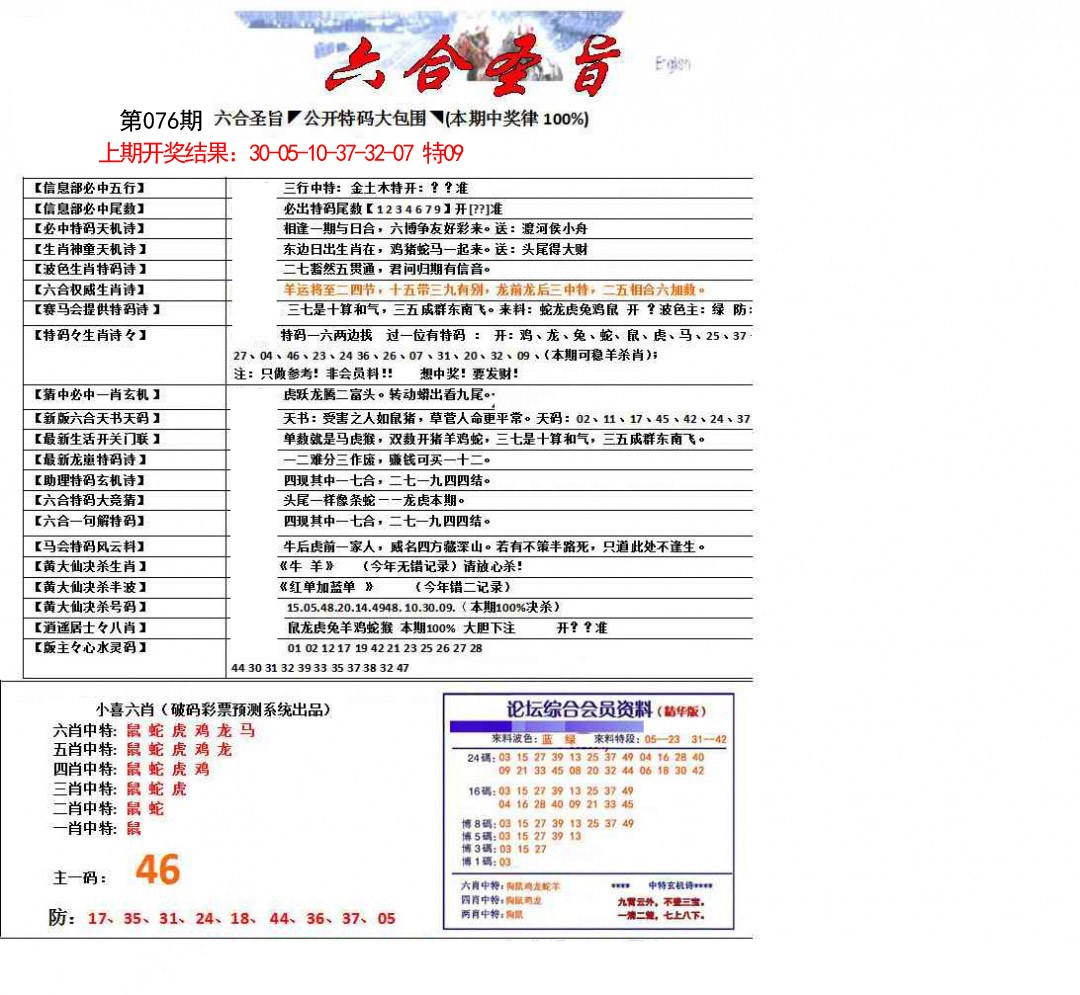 076期六合圣旨[图]