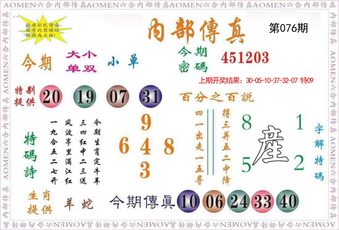 076期内部传真[图]