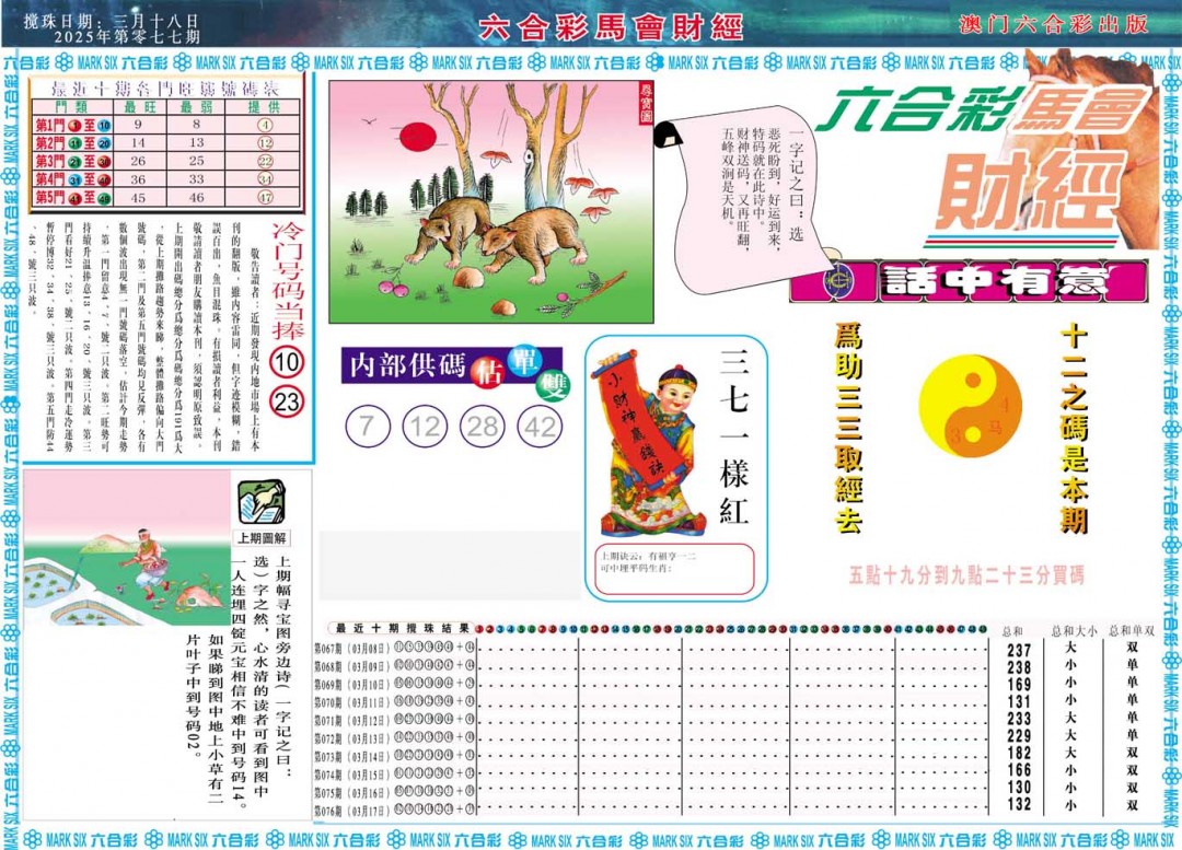 077期马会财经A[图]