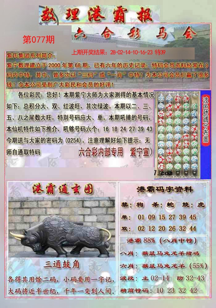 077期港霸报[图]