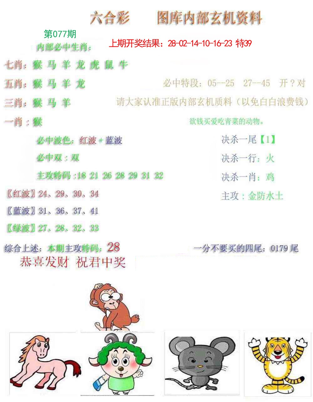 077期内部玄机资料[图]