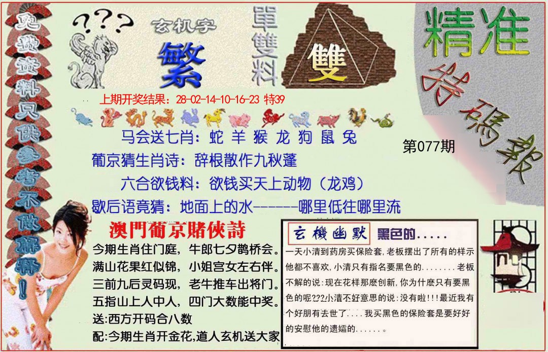 077期精准<特碼報>[图]