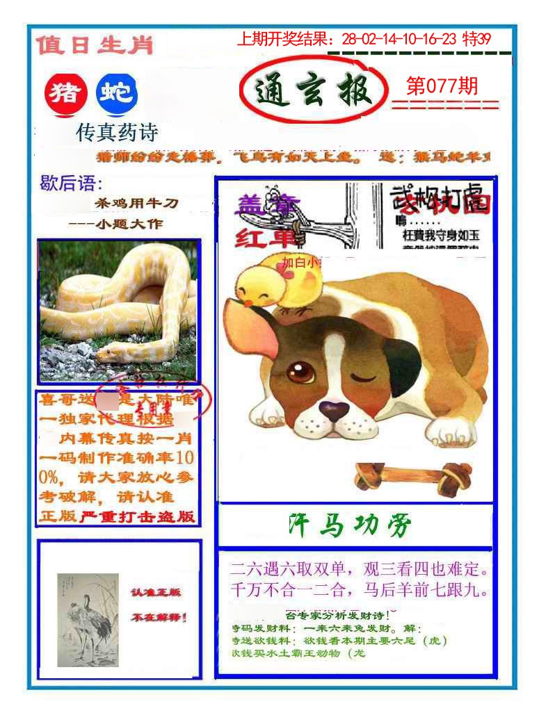 077期通玄报[图]