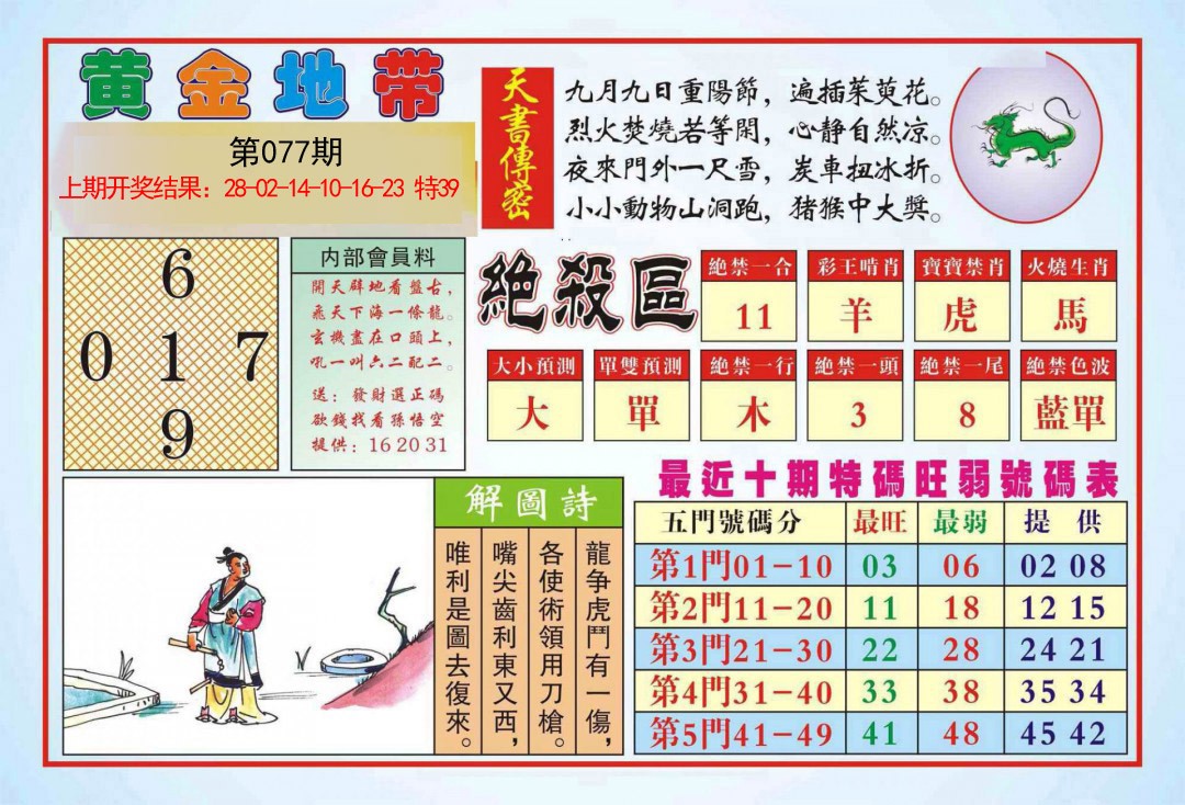 077期黄金地带[图]