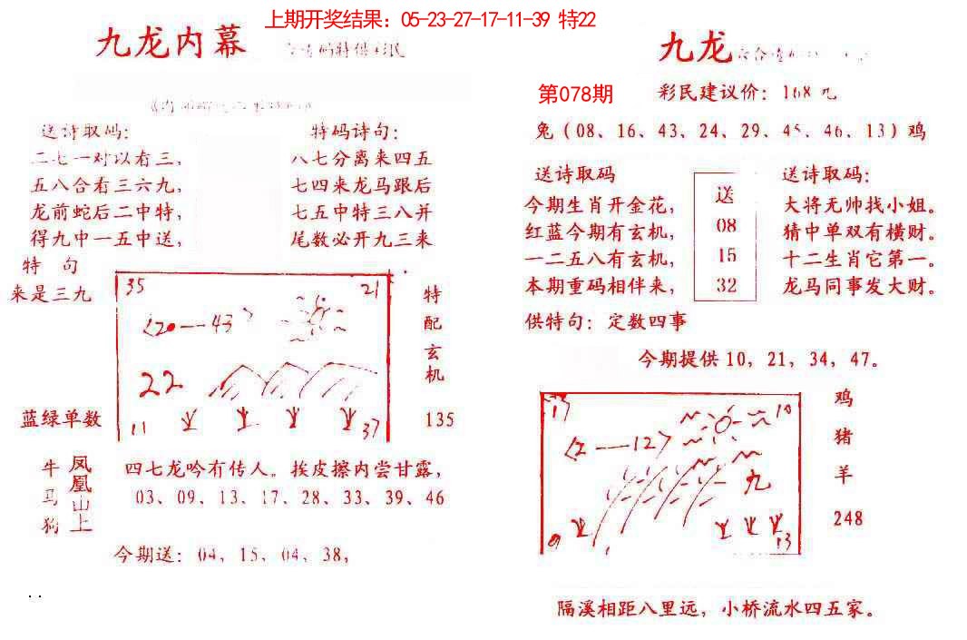 078期九龙内幕[图]