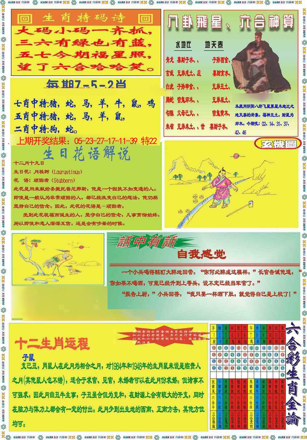 078期九龍马经B(推荐)[图]