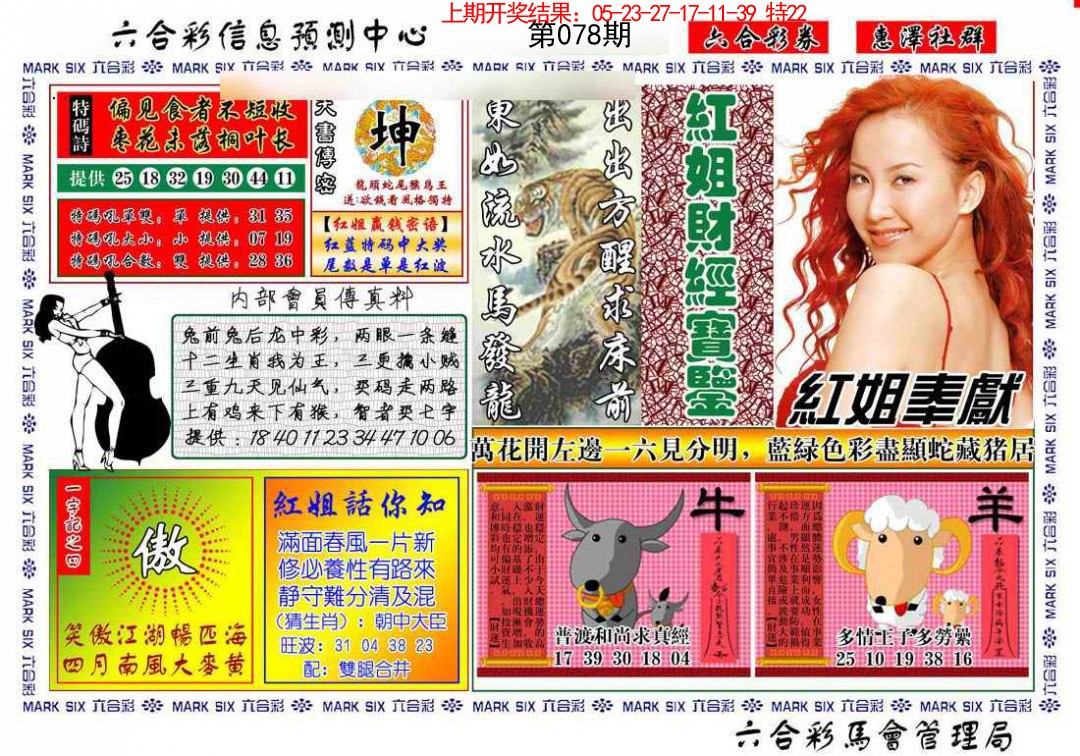 078期红姐财经宝鉴[图]