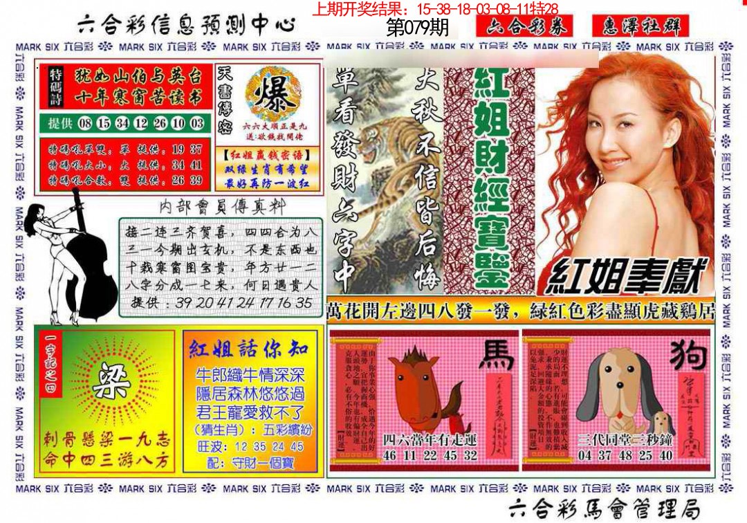 079期红姐财经宝鉴[图]