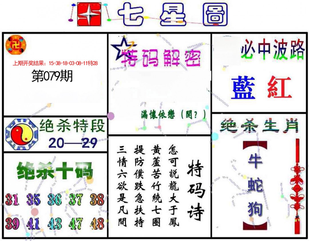 079期七星图A[图]