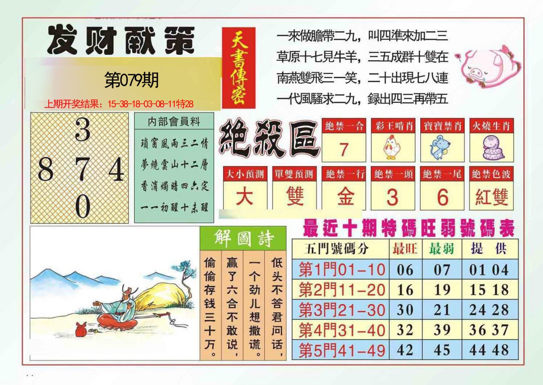 079期发财献策[图]