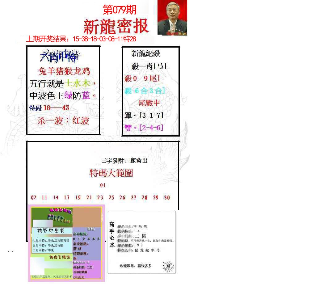 079期新龙密报[图]