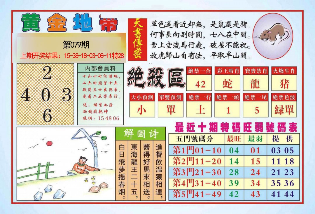 079期黄金地带[图]