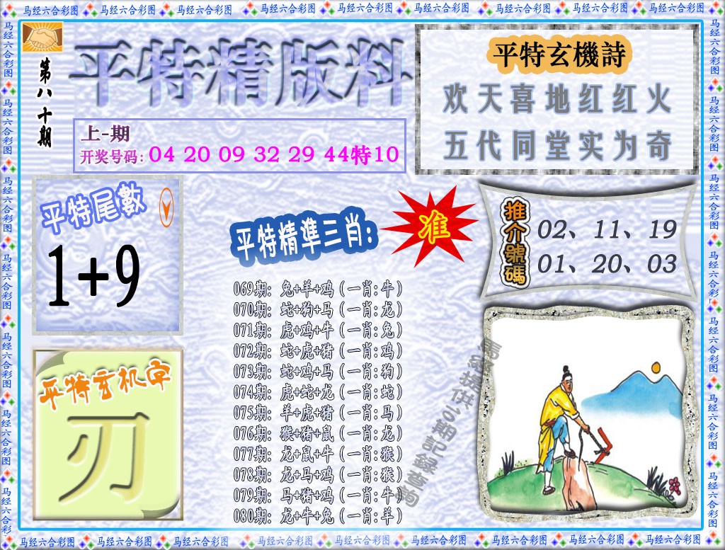 080期平特精版料[图]