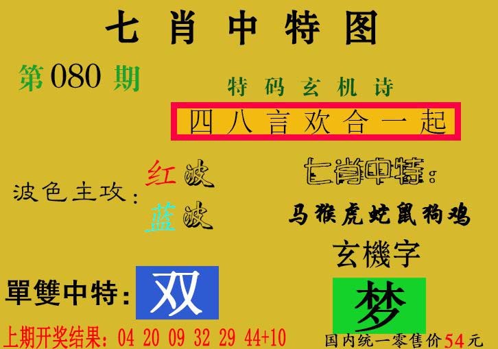 080期七肖中特[图]