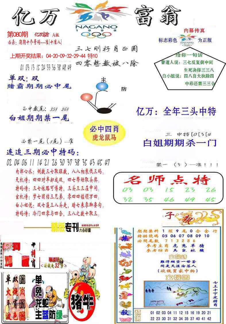 080期亿万富翁A[图]