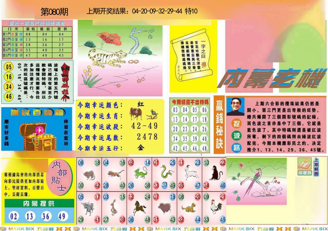 080期九龍内幕A(推荐)[图]