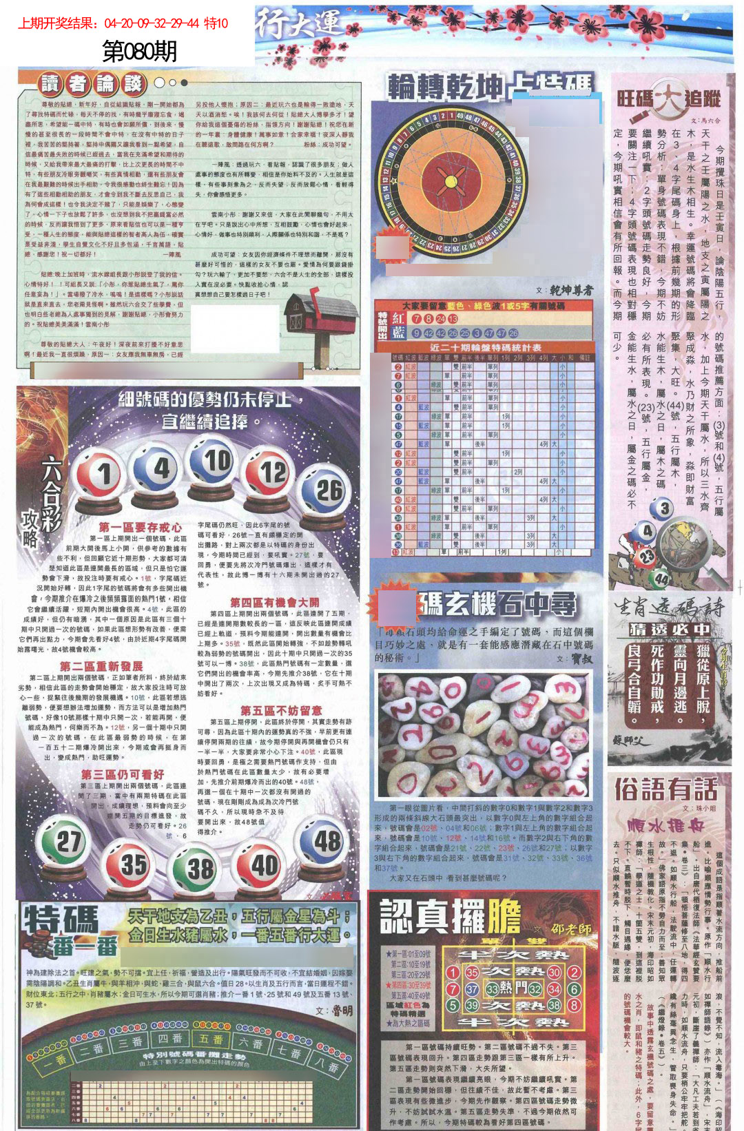 080期贴士皇B加大版[图]