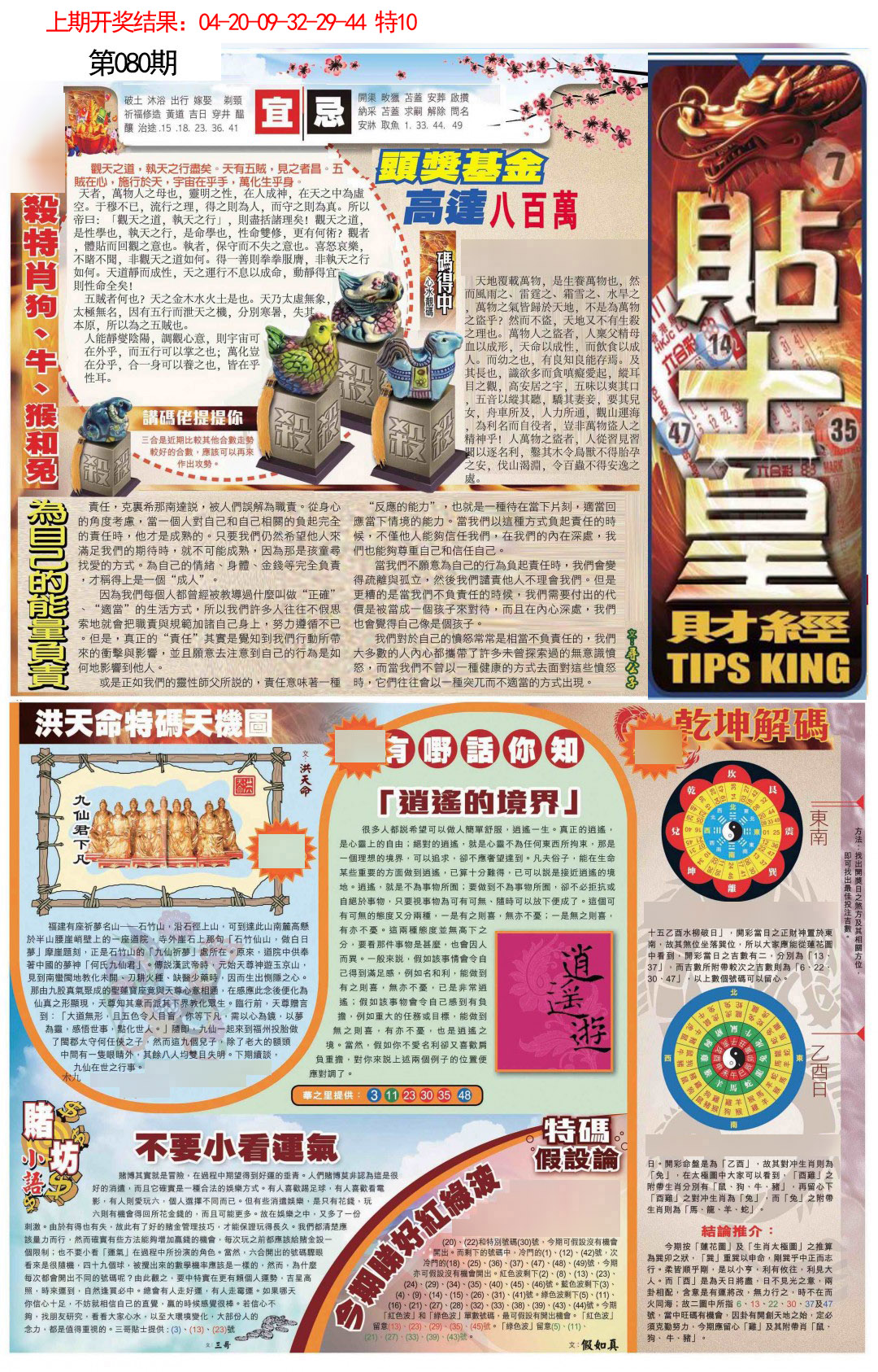 080期贴士皇A加大版[图]