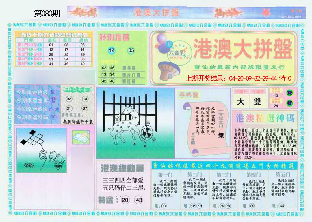 080期港澳大拼盘A[图]