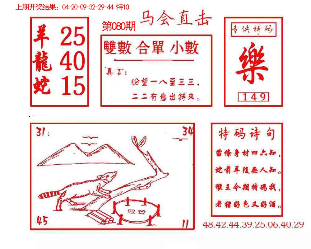 080期马会直击[图]
