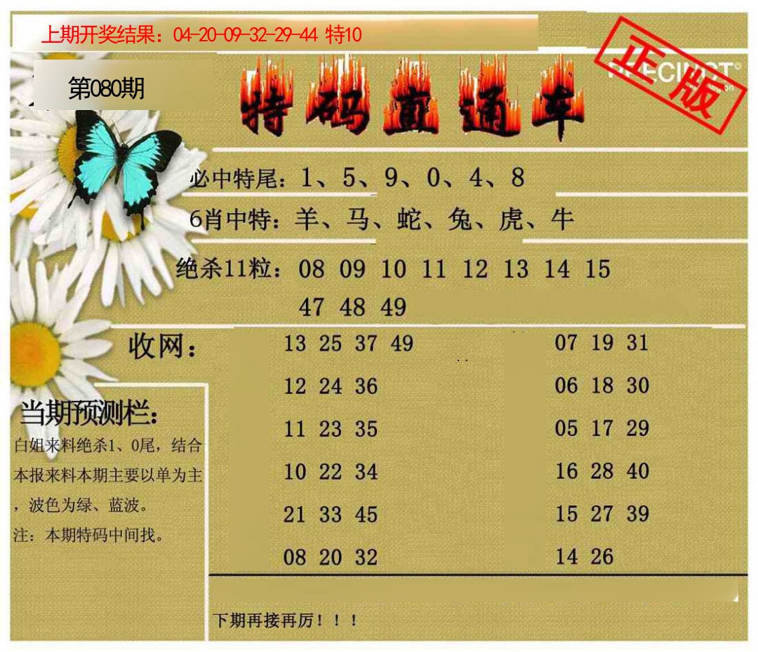 080期特码直通车[图]