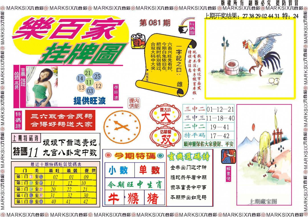 081期乐百家挂牌图[图]