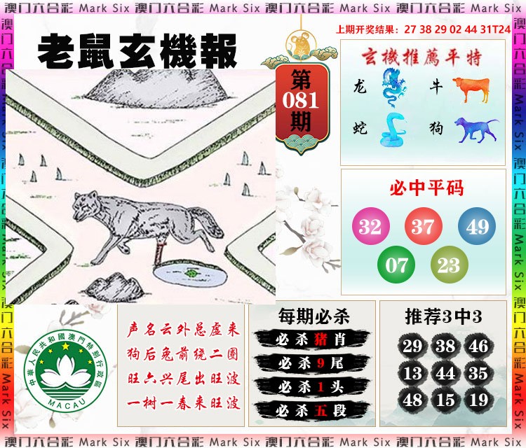 081期老鼠玄机报[图]