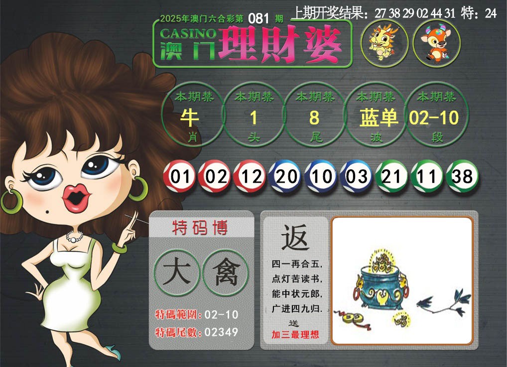 081期澳门理财婆[图]