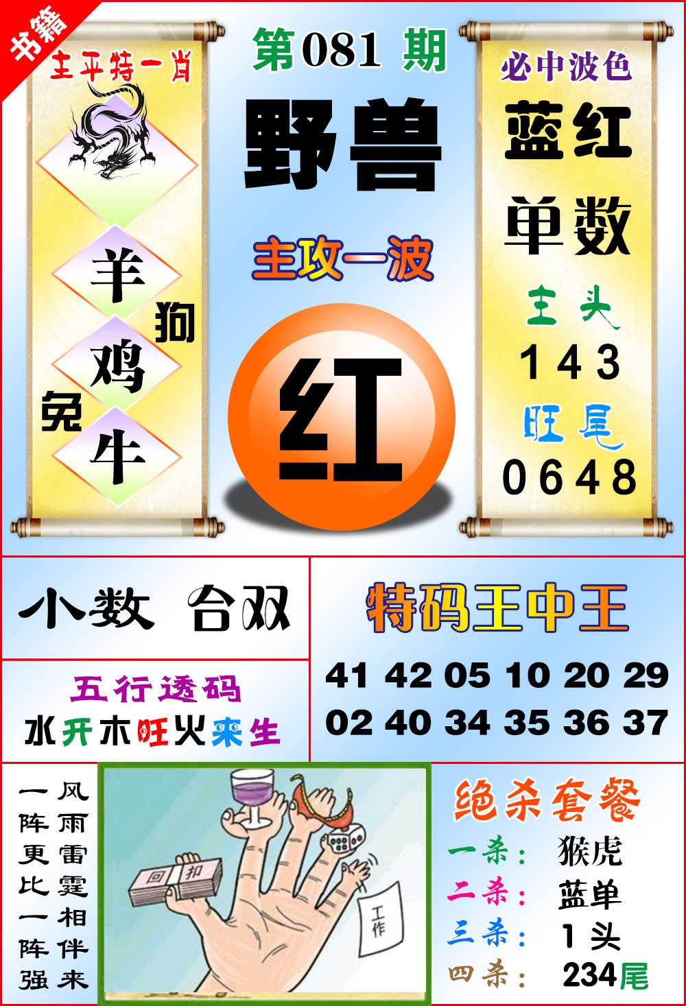 081期澳门绝杀来料[图]