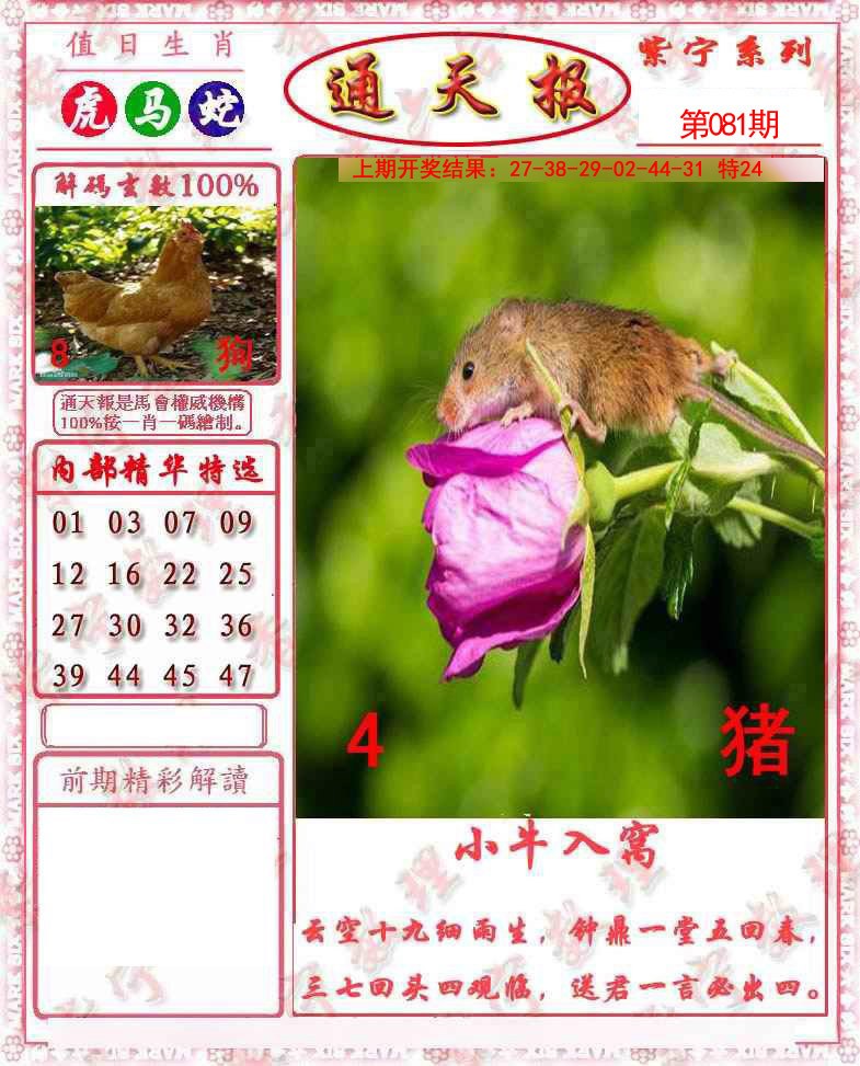 081期救通报[图]