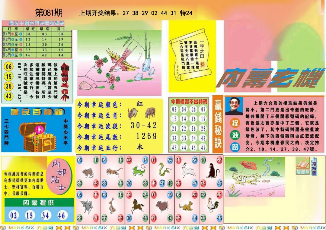 081期九龍内幕A(推荐)[图]