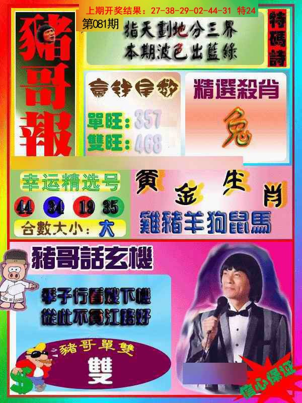 081期猪哥报[图]