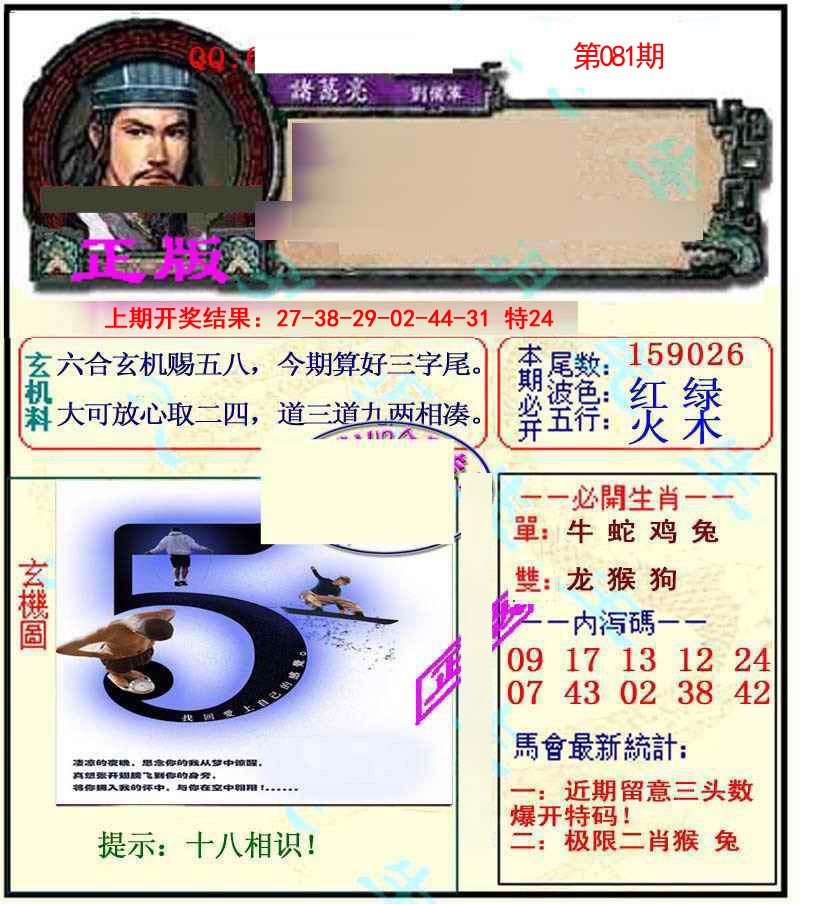 081期正宗孔明[图]