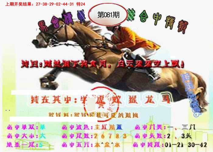 081期马会传真-综合报[图]