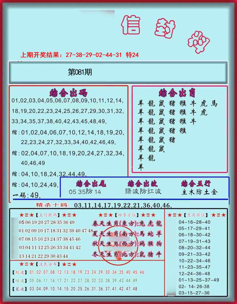 081期信封料[图]