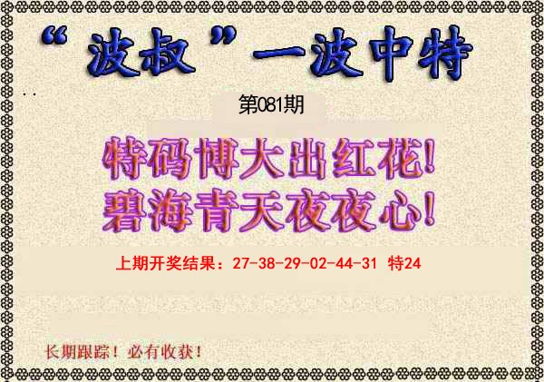 081期波叔一波中特[图]