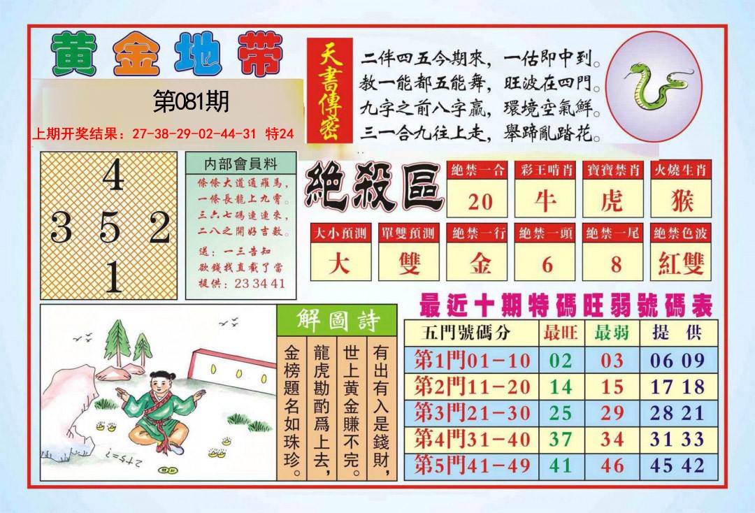 081期黄金地带[图]