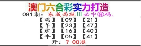 081期东成西就[图]