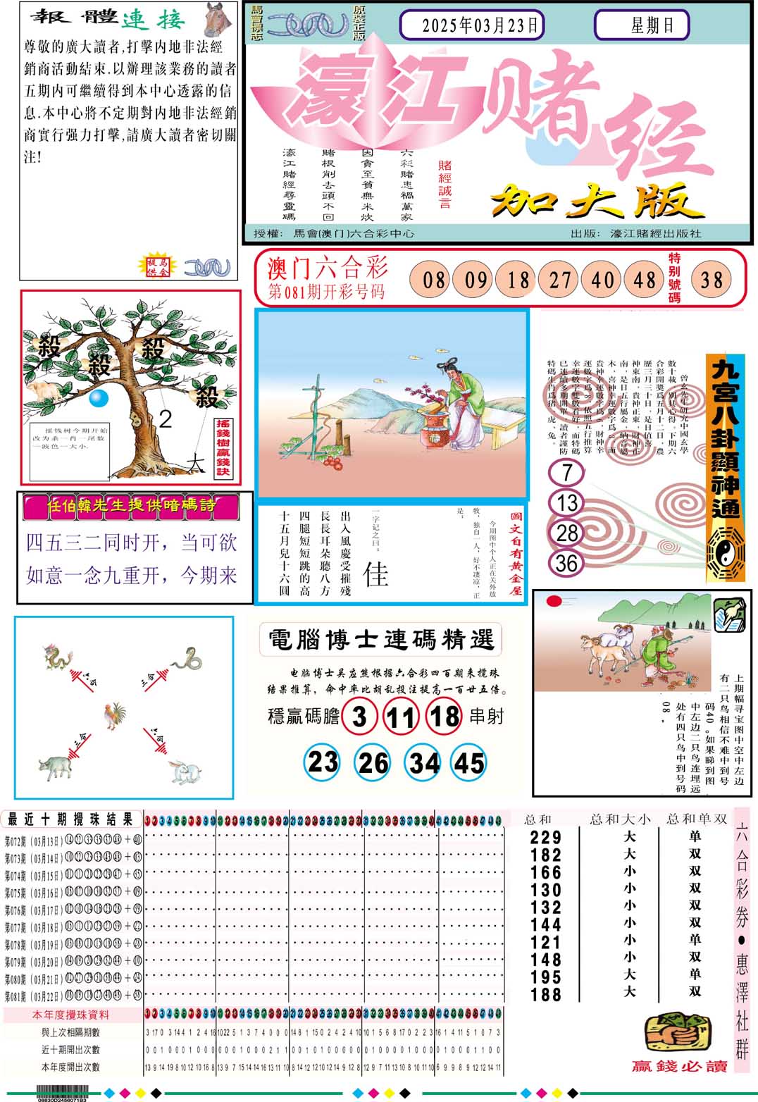 082期濠江赌经A加大版[图]