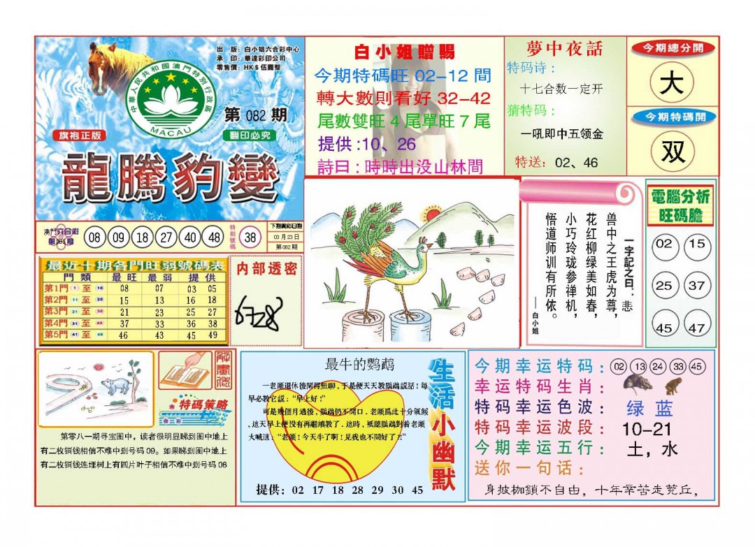 082期龙腾豹变[图]