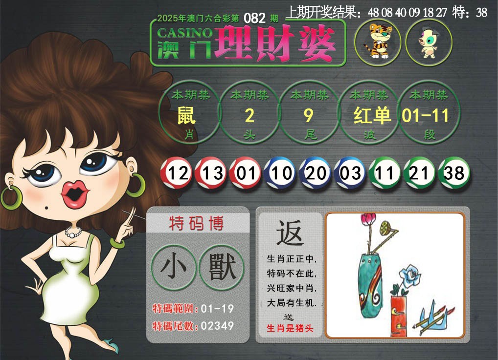 082期澳门理财婆[图]