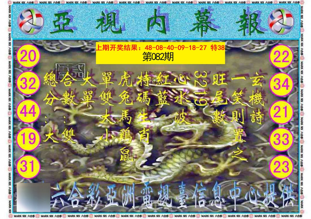 082期亚视内幕报[图]