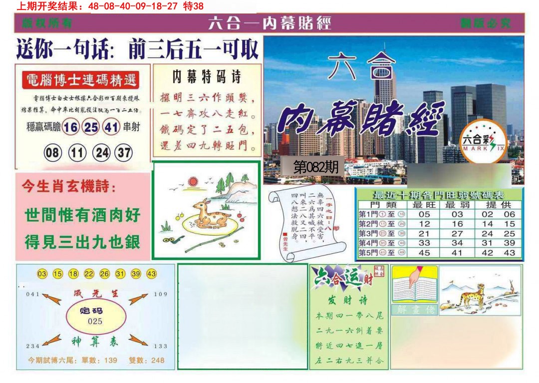 082期内幕赌经[图]