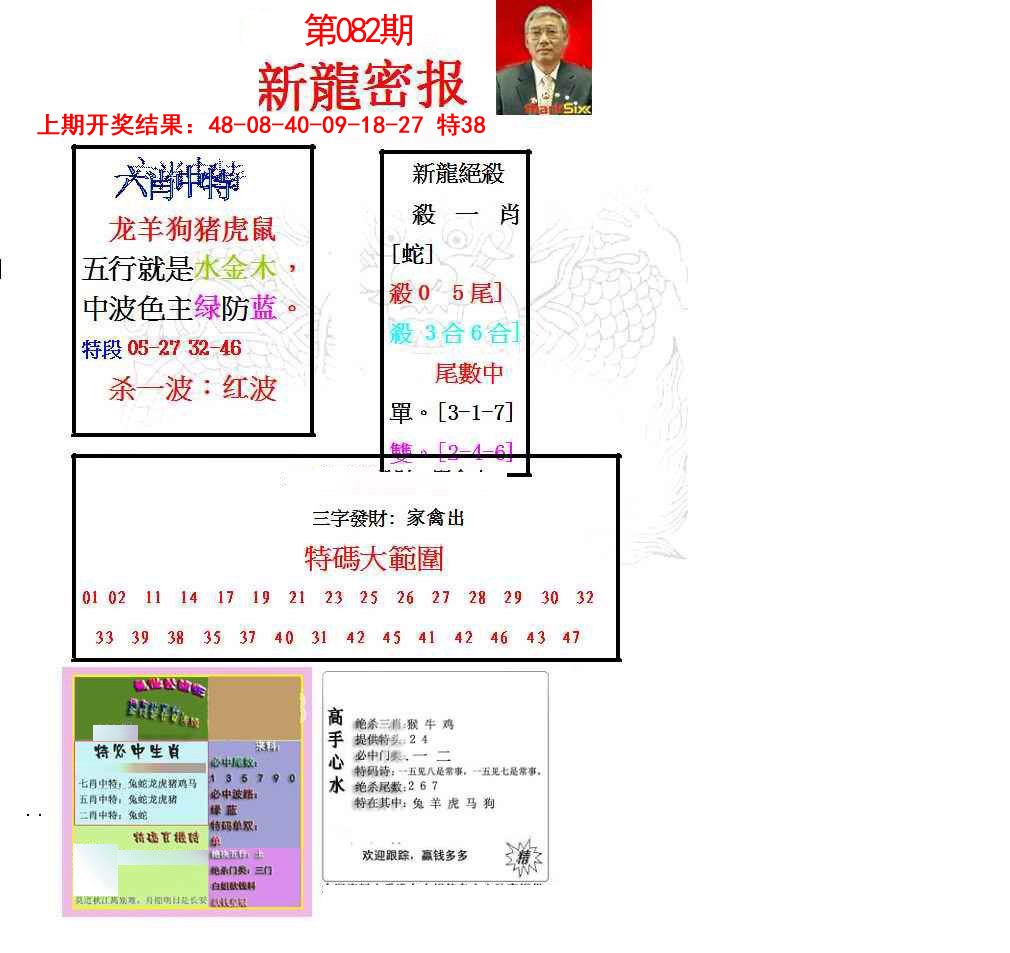 082期新龙密报[图]