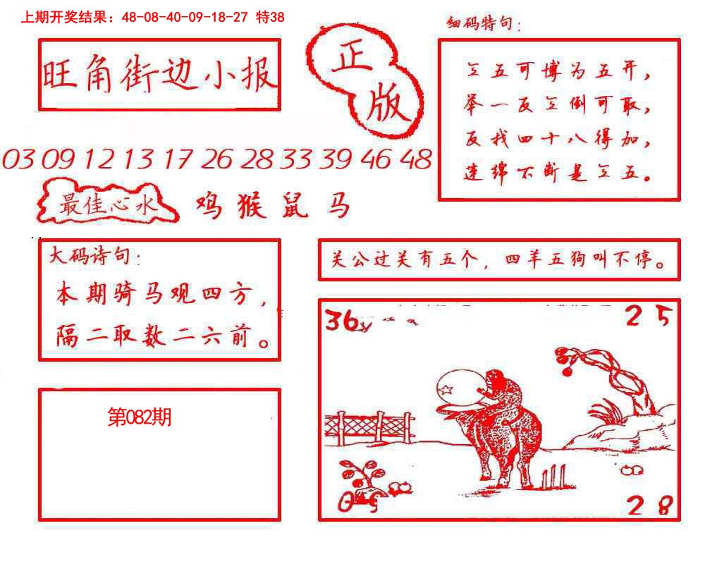 082期旺角街边小报[图]